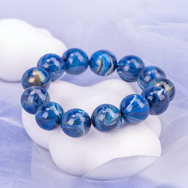 Celestial Azure Lacquer Bracelet