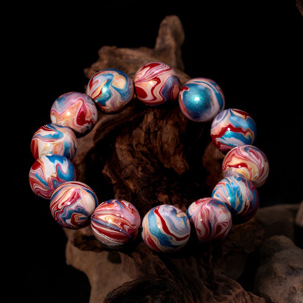 Apsara’s Flight Lacquer Bracelet