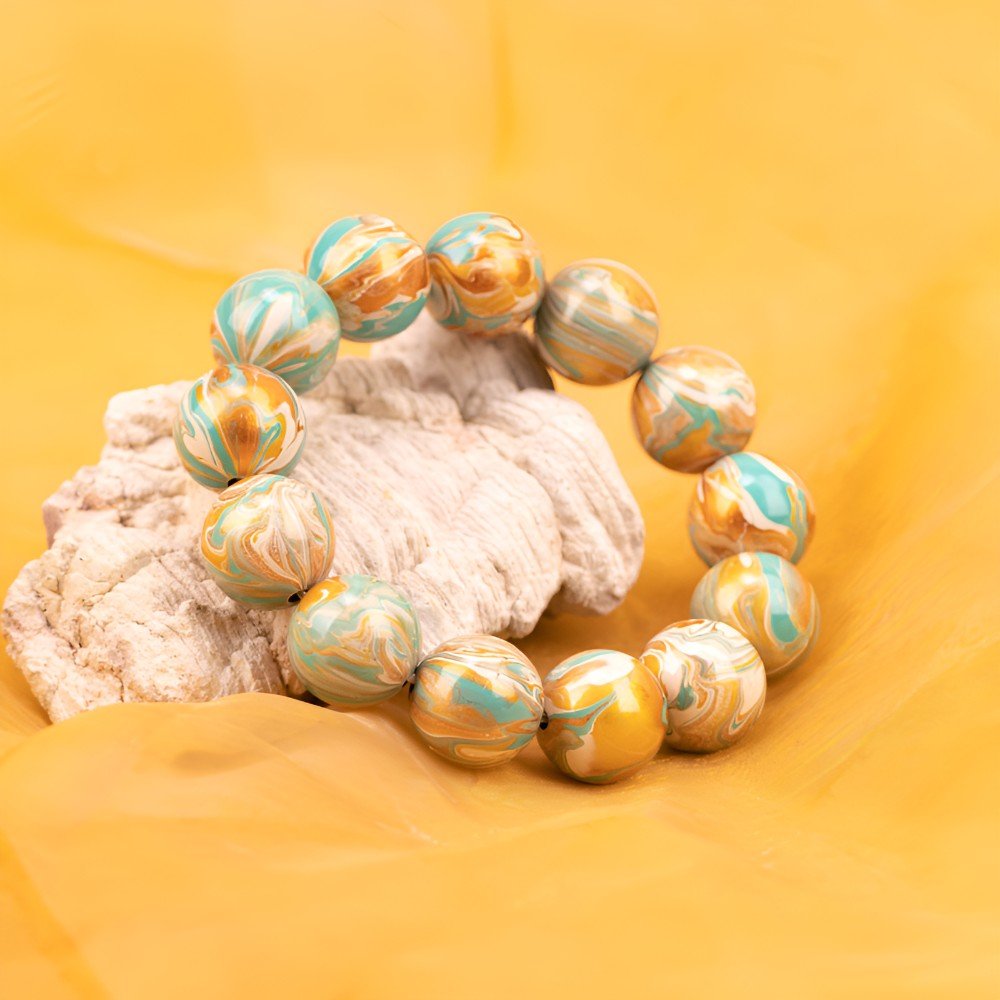 Dunhuang Dream Lacquer Bracelet